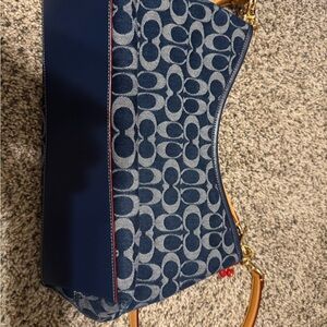Coach Blue Patterned Women's Bag